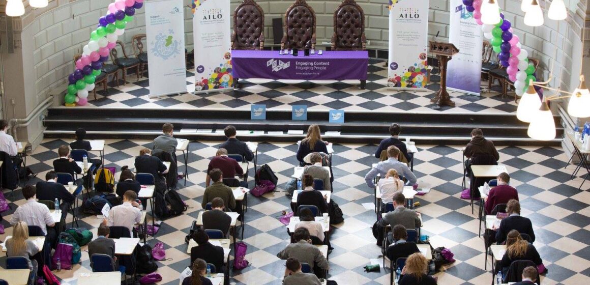 AILO 2016 taking place in the Exam Hall at Trinity College Dublin